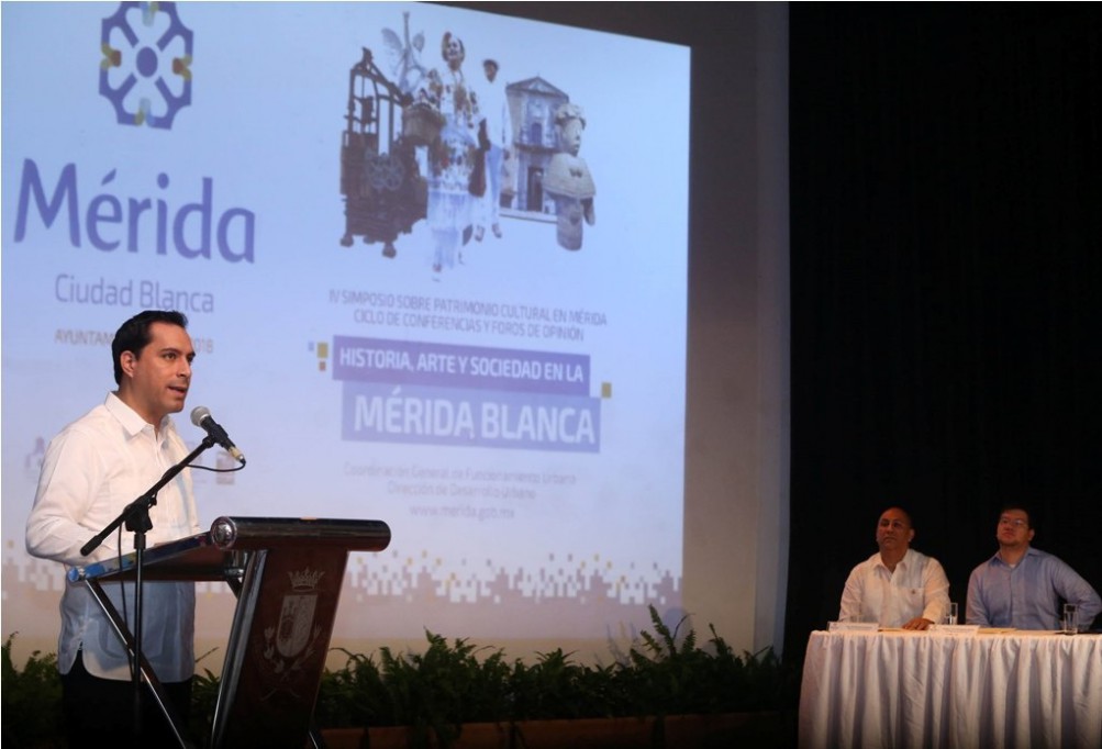 Realizan en Mérida simposio sobre Patrimonio Cultura Realizan en Mérida simposio sobre Patrimonio Cultura