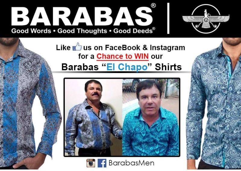 Todos quieren una camisa del “Chapo” Todos quieren una camisa del “Chapo”