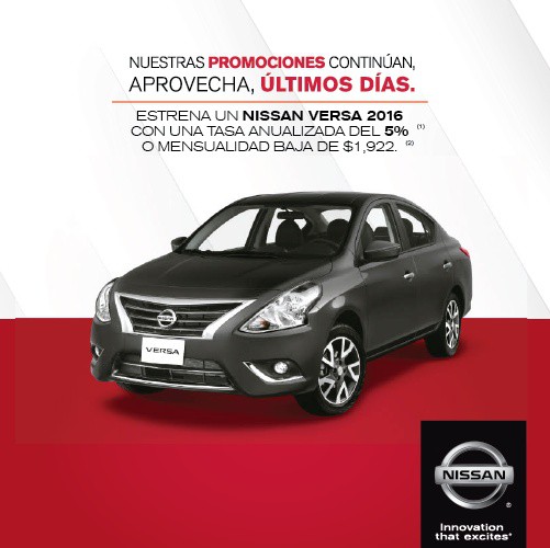 Comienza el año con un nuevo Nissan Comienza el año con un nuevo Nissan