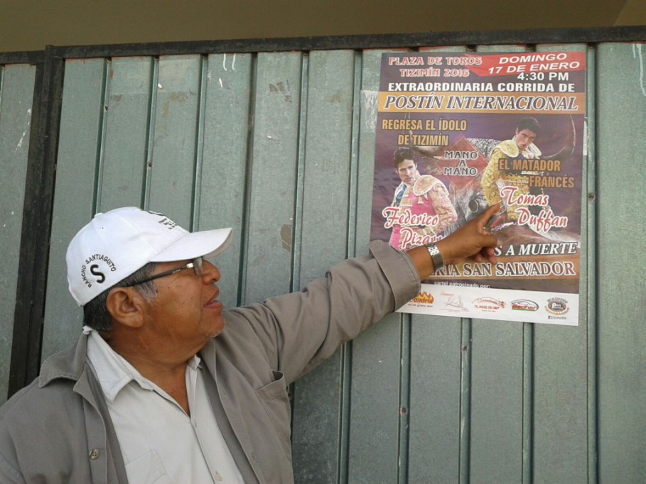 Cambia la cartelera de corrida de toros, en Tizimín Cambia la cartelera de corrida de toros, en Tizimín