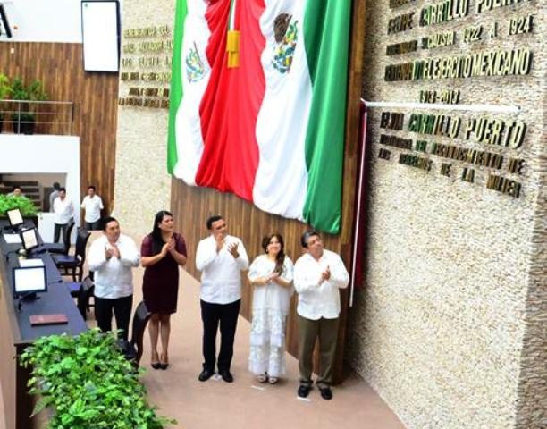 Reconocen labor de Elvia Carrillo Puerto Reconocen labor de Elvia Carrillo Puerto