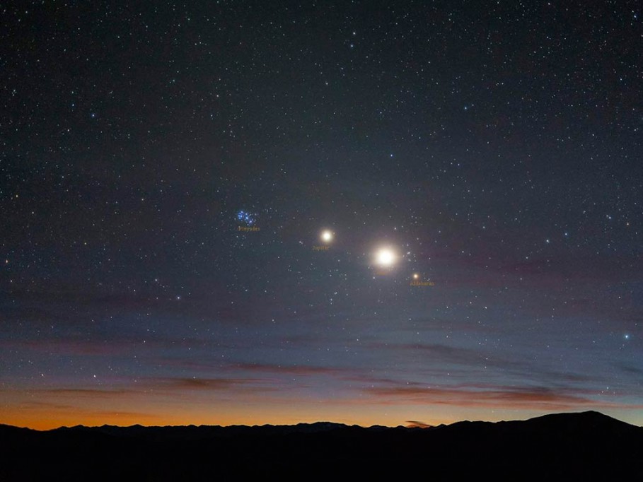 Alineación planetaria visible en Yucatán Alineación planetaria visible en Yucatán