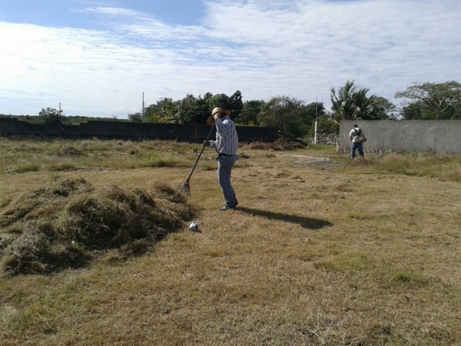 Rehabilitan campo abandonado de Tizimín Rehabilitan campo abandonado de Tizimín