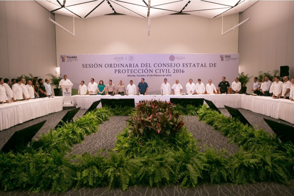 Destacan estrategias de Protección Civil en Yucatán Destacan estrategias de Protección Civil en Yucatán