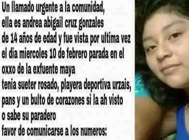 Niña desaparecida estaba con sus amigos Niña desaparecida estaba con sus amigos