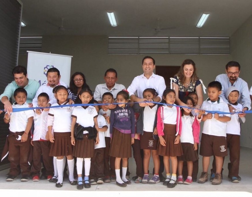 Inauguran comedor comunitario den Dzoyaxché Inauguran comedor comunitario den Dzoyaxché