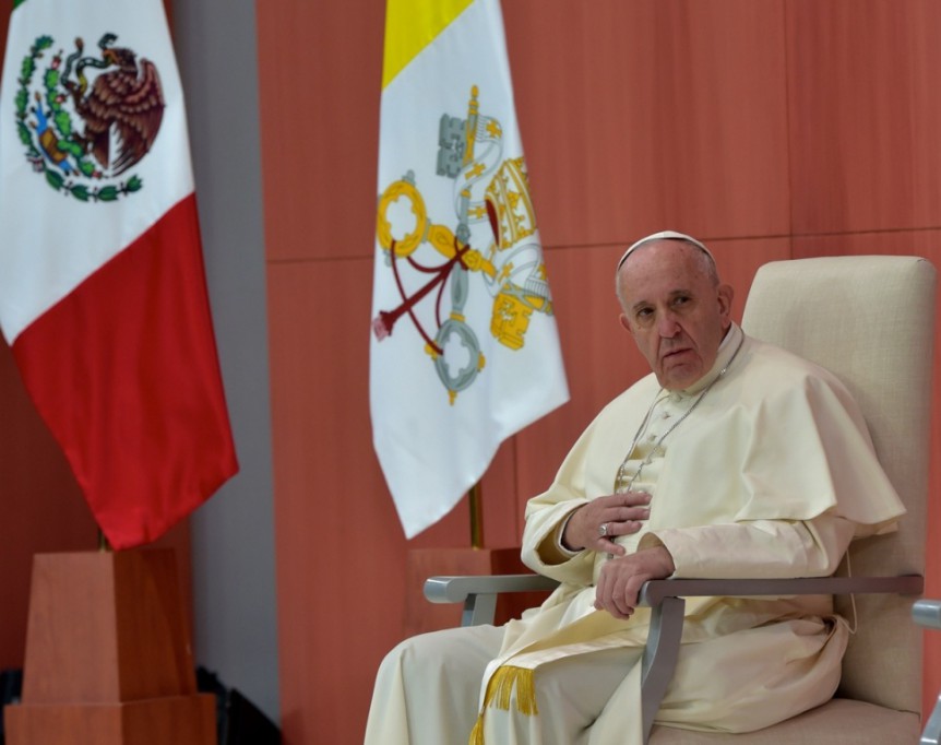 Papa Francisco pide romper círculos de la delincuencia Papa Francisco pide romper círculos de la delincuencia