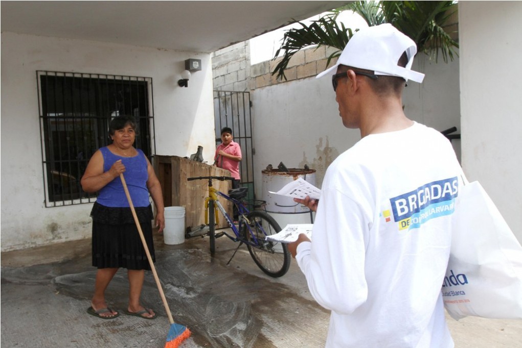 También en Mérida combaten el Aedes Aegypti También en Mérida combaten el Aedes Aegypti