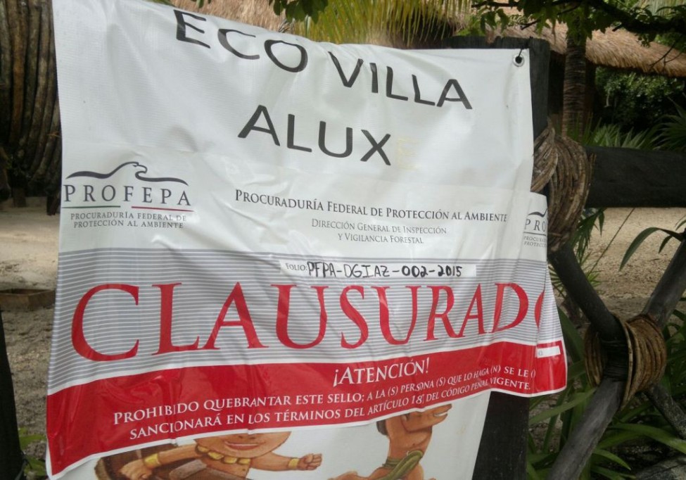 Denuncian daño ecológico en Tulum Denuncian daño ecológico en Tulum
