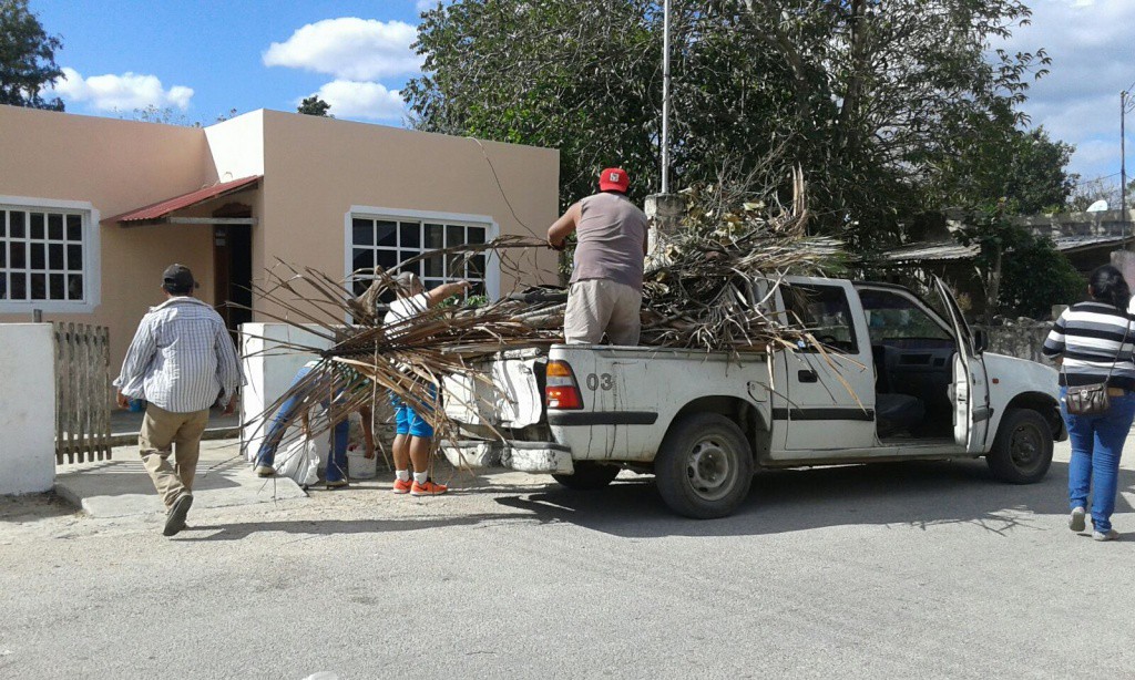 Descacharrización permanente en Sucilá Descacharrización permanente en Sucilá