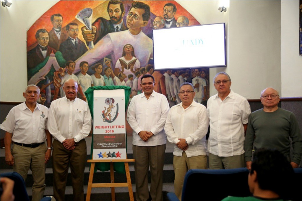 Mundial de halterofilia en Yucatán