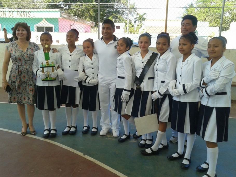 Primaria club de leones n° 2 de Valladolid gana concurso de escoltas Primaria club de leones n° 2 de Valladolid gana concurso de escoltas