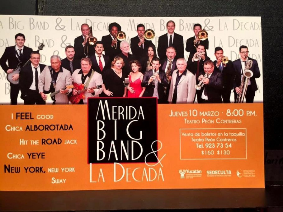 Mérida Big Band y La Década en concierto Mérida Big Band y La Década en concierto