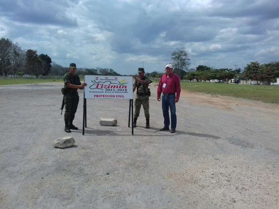 No hay acceso a la pista del ex aeropuerto de Tizimín No hay acceso a la pista del ex aeropuerto de Tizimín