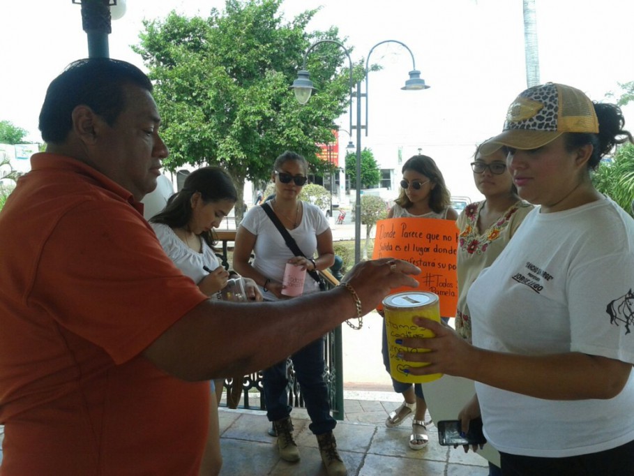 Realizan colecta de 3 días para joven tizimileña accidentada Realizan colecta de 3 días para joven tizimileña accidentada