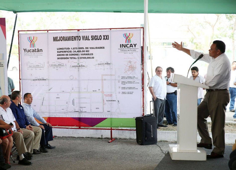 Inicia la construcción de la Avenida Siglo XXI Inicia la construcción de la Avenida Siglo XXI