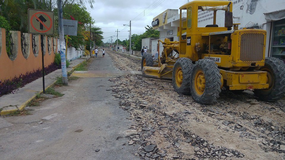 Reconstruyen calle principal de Sucilá Reconstruyen calle principal de Sucilá