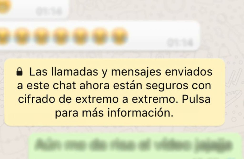 Cifran mensajes de Whatsapp Cifran mensajes de Whatsapp