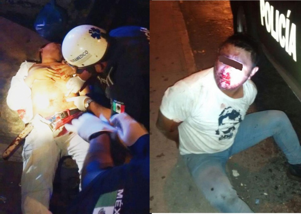 Agrede a su compañero de parranda Agrede a su compañero de parranda