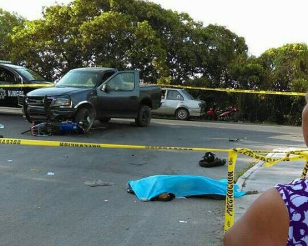 Motociclista muere en la Vicente Guerrero Motociclista muere en la Vicente Guerrero
