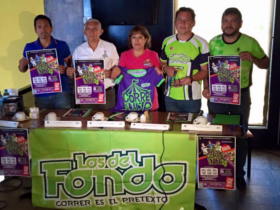 Anuncian carrera Corre por un Niño