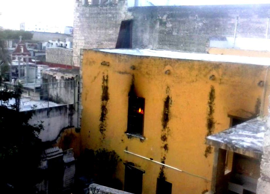 Se incendia la Casa de las Artesanías Se incendia la Casa de las Artesanías