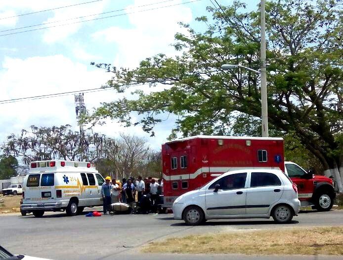 Motociclista muere en la Central de Abastos Motociclista muere en la Central de Abastos