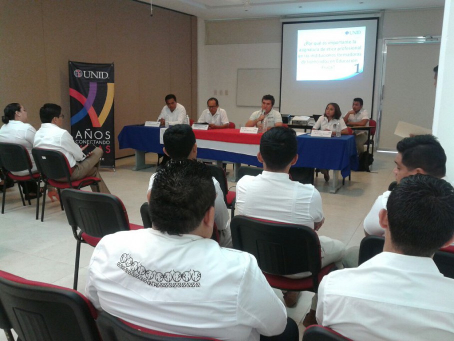 Unid Tizimín realiza foros de ética profesional para sus alumnos Unid Tizimín realiza foros de ética profesional para sus alumnos