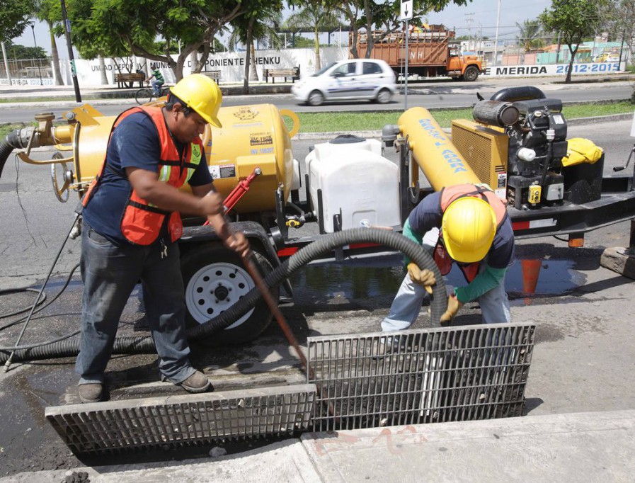Mérida se prepara para la temporada de lluvias Mérida se prepara para la temporada de lluvias