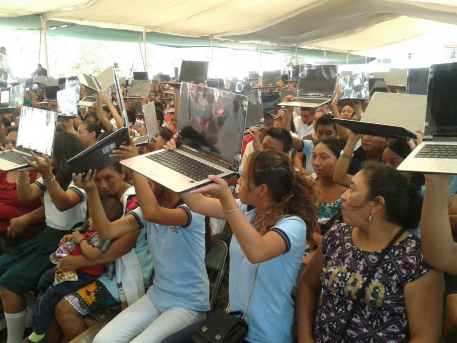 Combaten el abandono escolar en el Cobay Calotmul Combaten el abandono escolar en el Cobay Calotmul