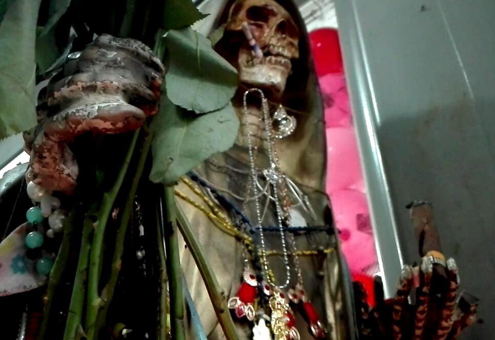 La Santa Muerte, señora del Lucas de Gálvez La Santa Muerte, señora del Lucas de Gálvez