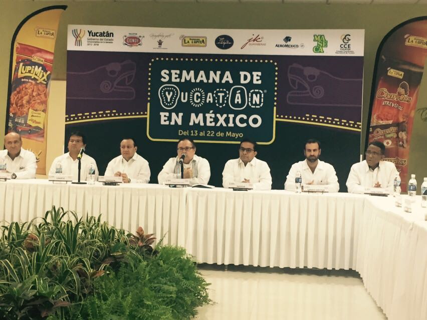 Del 13 al 22 de mayo, realizarán la Semana de Yucatán en México Del 13 al 22 de mayo, realizarán la Semana de Yucatán en México