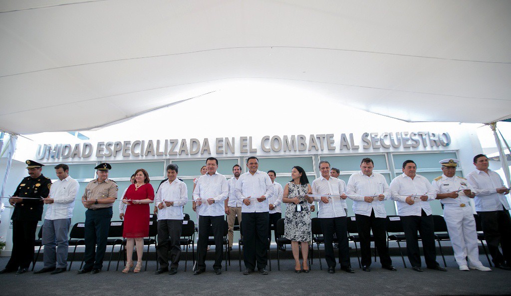 Inauguran Unidad Especializada en el Combate al Secuestro Inauguran Unidad Especializada en el Combate al Secuestro