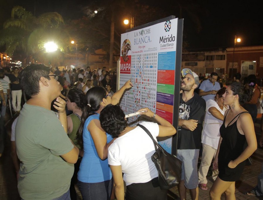 Inolvidable la sexta edición de la Noche Blanca Inolvidable la sexta edición de la Noche Blanca