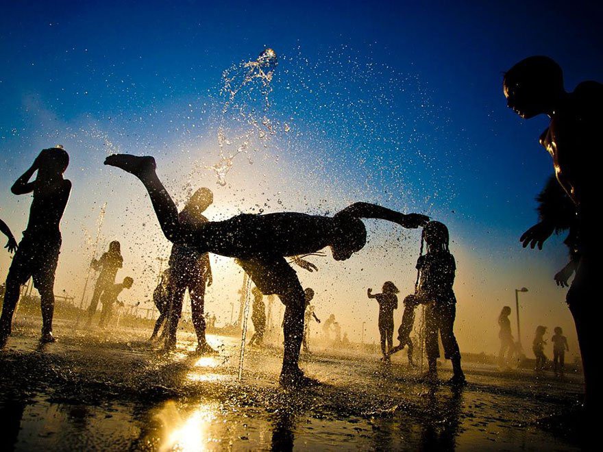 Inicia el fin de semana con intenso calor Inicia el fin de semana con intenso calor