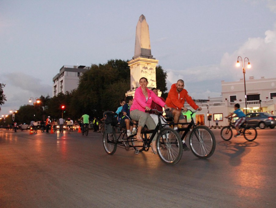 Biciruta nocturna este sábado Biciruta nocturna este sábado