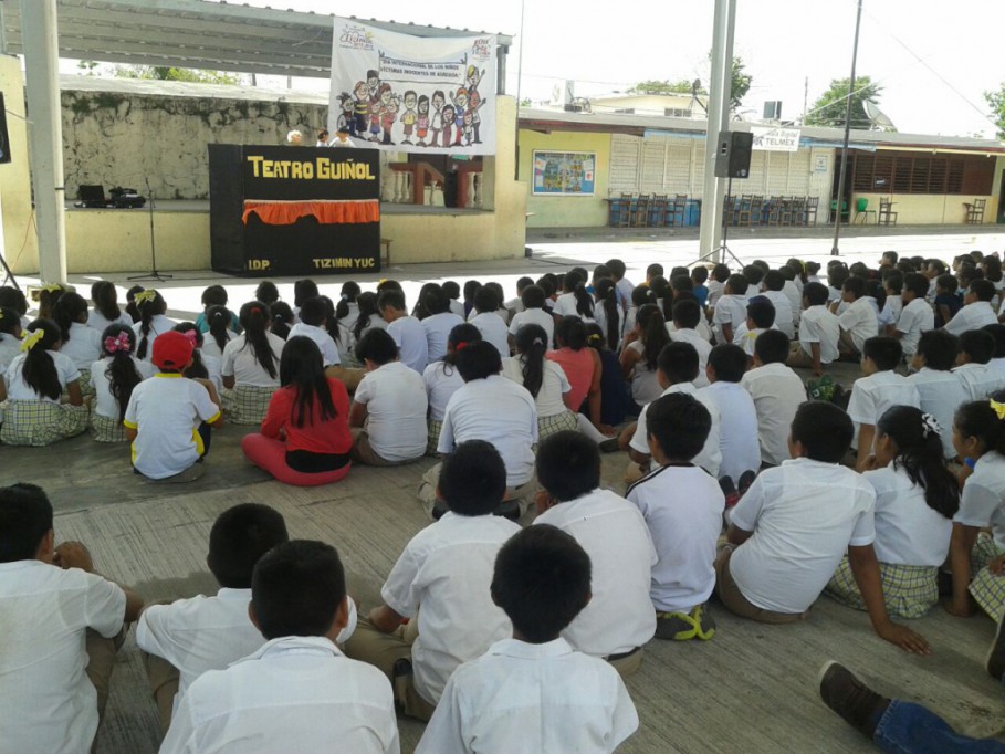 Conmemoran día internacional de niños víctimas de agresión, en Tizimín Conmemoran día internacional de niños víctimas de agresión, en Tizimín