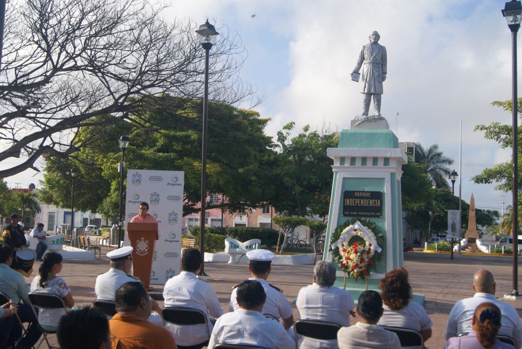 Progreso: Conmemoran el aniversario luctuoso de Miguel hidalgo y Costilla en Progreso. Progreso: Conmemoran el aniversario luctuoso de Miguel hidalgo y Costilla en Progreso.