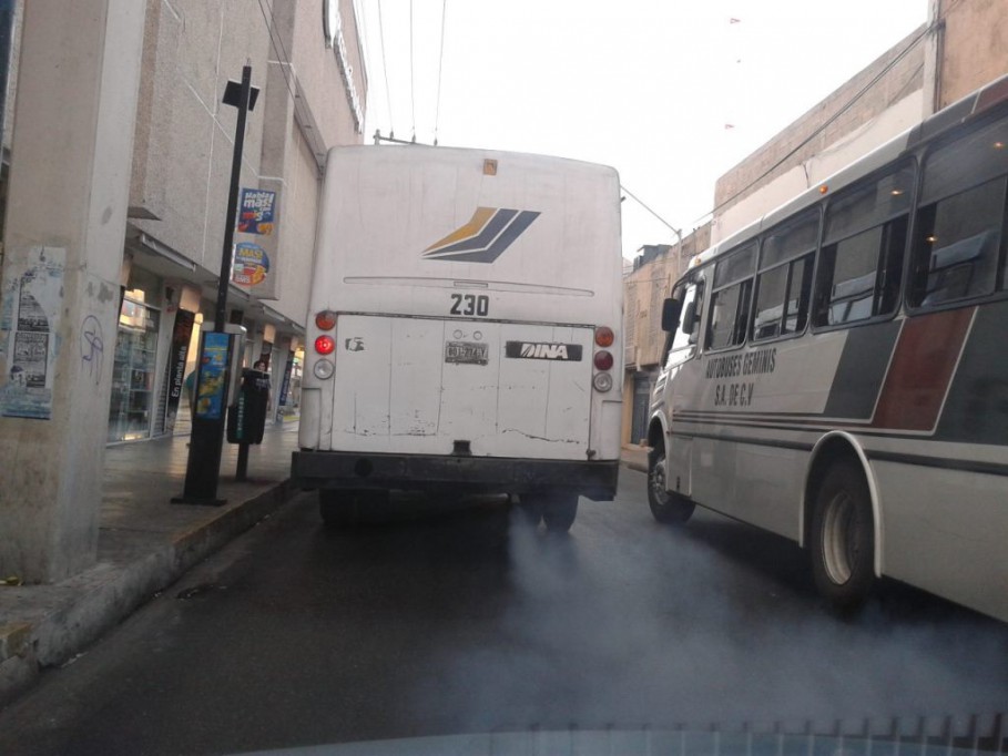 Transporte y plantas eléctricas contaminan Yucatán Transporte y plantas eléctricas contaminan Yucatán