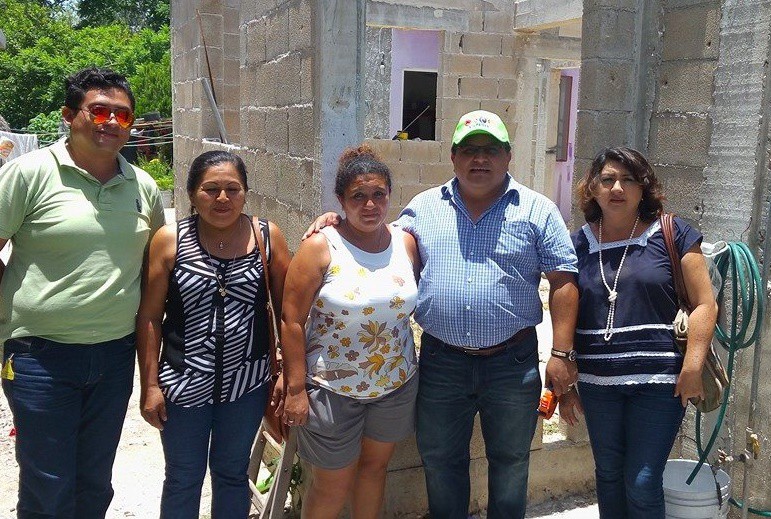 Inicia construcción de techos en Sucilá Inicia construcción de techos en Sucilá