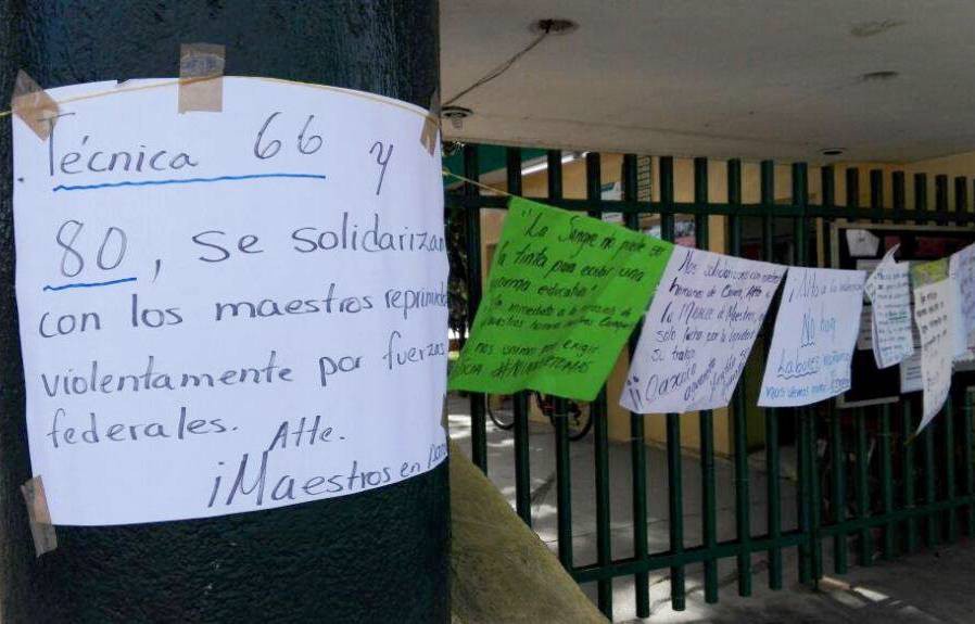 Sancionarían a maestros que hicieron paro Sancionarían a maestros que hicieron paro