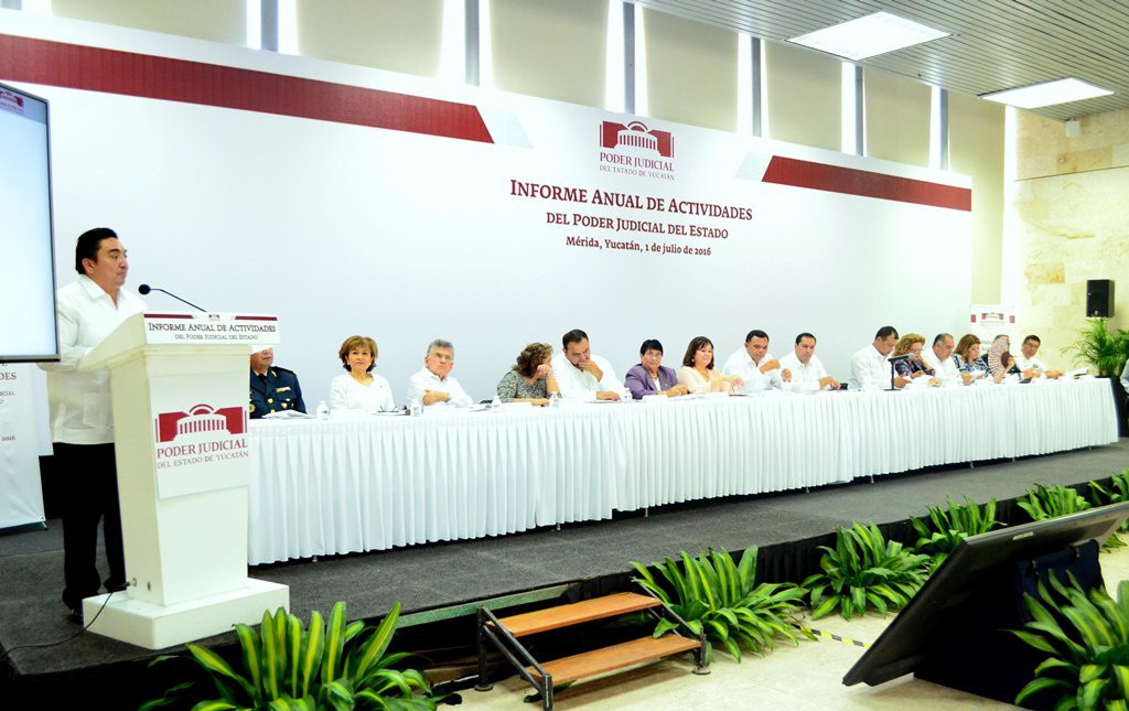 Momento histórico en la impartición de Justicia en Yucatán Momento histórico en la impartición de Justicia en Yucatán