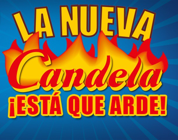 Candela… ¡está que arde! Candela… ¡está que arde!