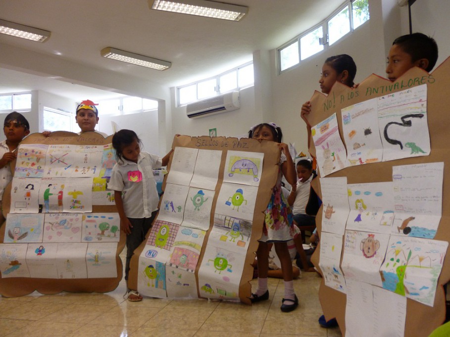 TIZIMIN: Niños con más valores.\r\n TIZIMIN: Niños con más valores.\r\n