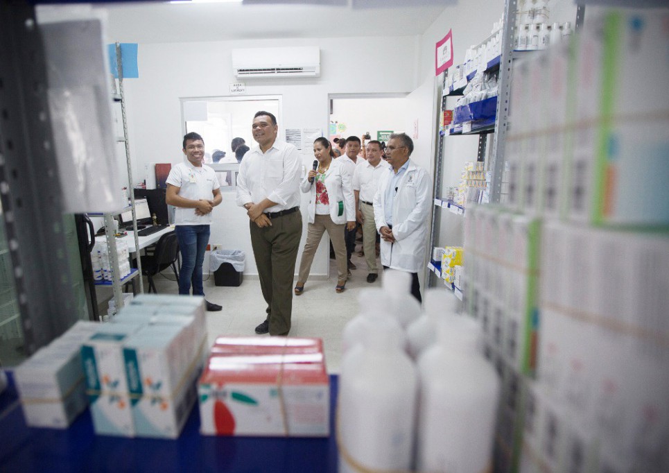 Entregan nuevo Centro de Salud en Sisal Entregan nuevo Centro de Salud en Sisal