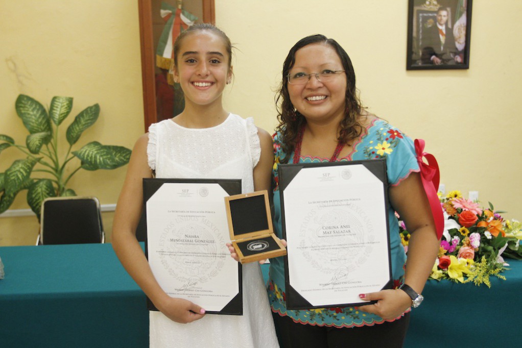 Premian a yucatecas destacadas en concurso nacional Premian a yucatecas destacadas en concurso nacional