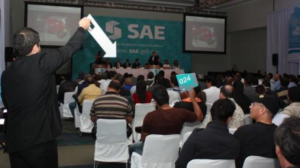 SAE subastará bienes el 3 de agosto SAE subastará bienes el 3 de agosto