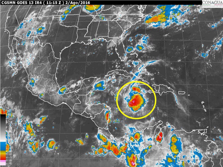 Fuertes lluvias en el oriente del Estado Fuertes lluvias en el oriente del Estado