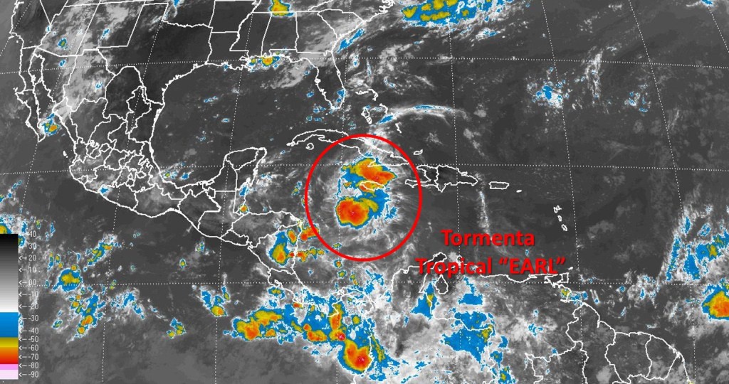 Se forma la Tormenta Tropical Earl Se forma la Tormenta Tropical Earl