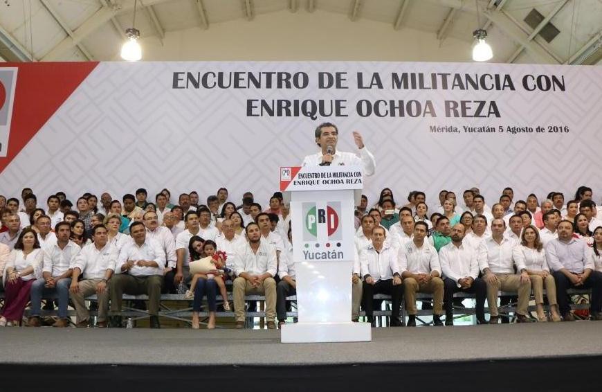 Nuevo líder priísta se reúne con militancia yucateca Nuevo líder priísta se reúne con militancia yucateca